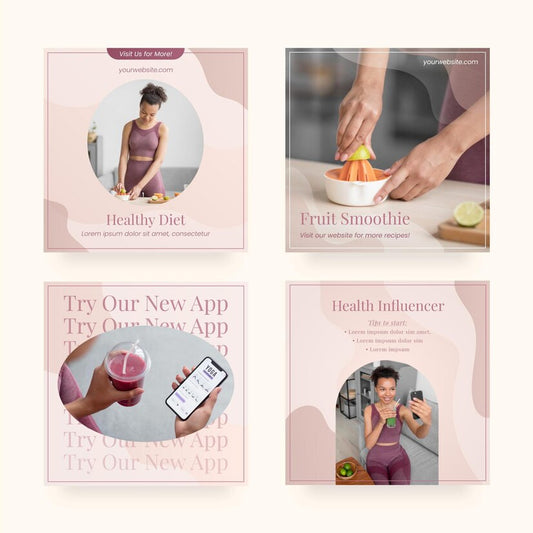 Social Media Templates (Instagram, Facebook, etc.)